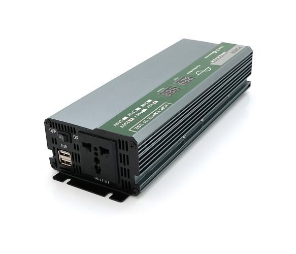 Інвертор напруги Demuda DMDPSW-800W - чиста синусоїда, 12/220 В, 800 Вт — фото 1 з 2