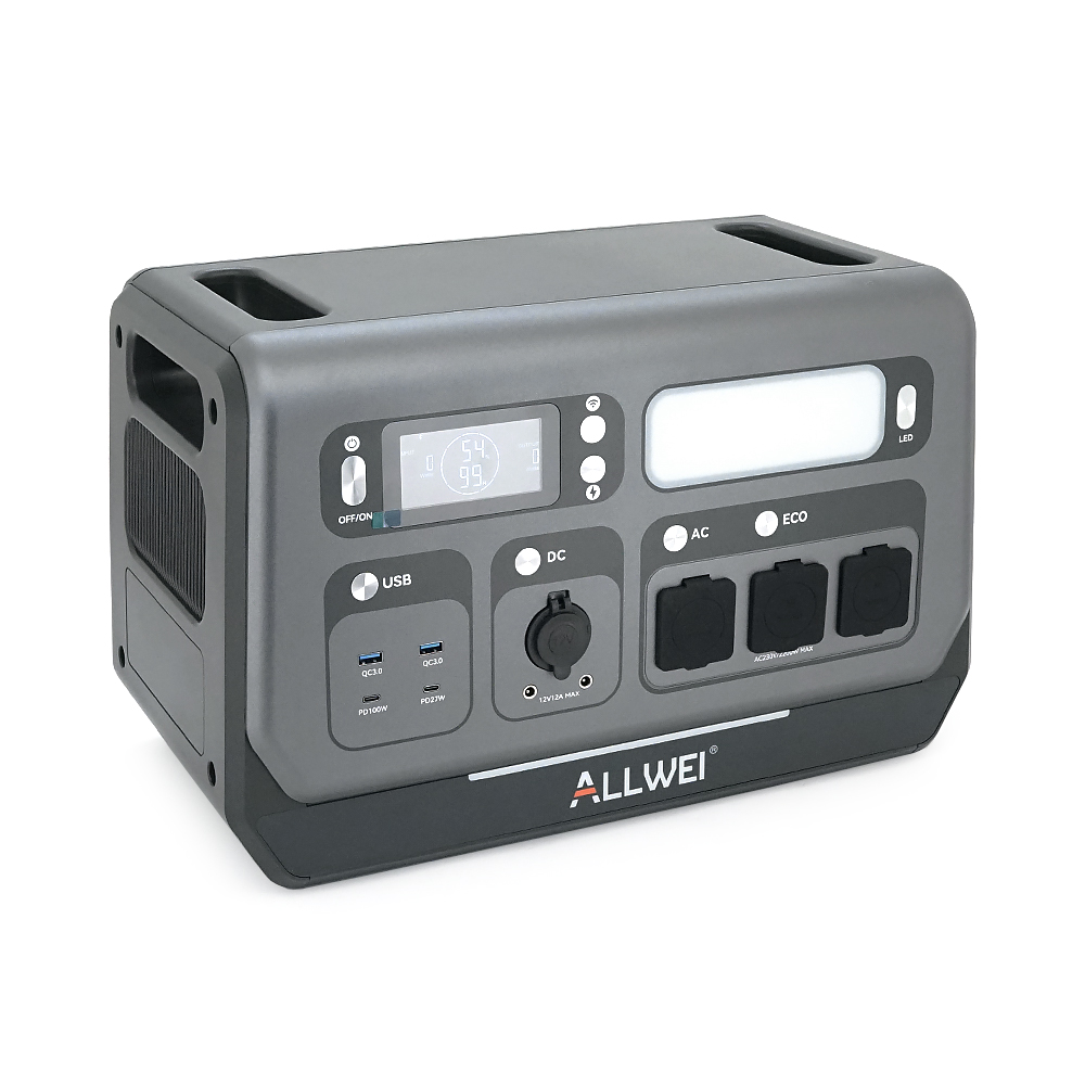 ALLWEI SGR-PPS2400-2PRO — портативна зарядна станція 2048 Вт·год / 2400 Вт — фото 1 из 8