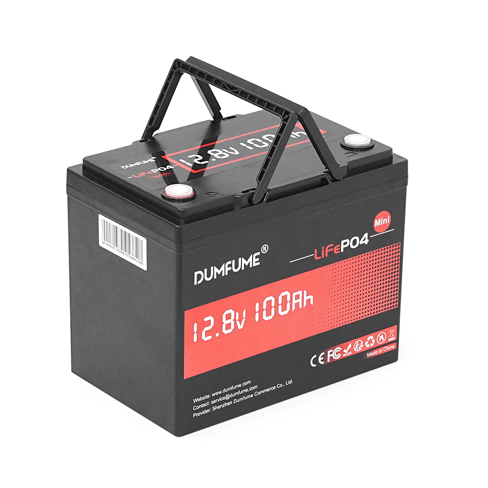 Dumfume Mini 12,8 В 100 А·год — акумуляторна батарея LiFePO4 1,28 кВт·год — фото 1 из 3