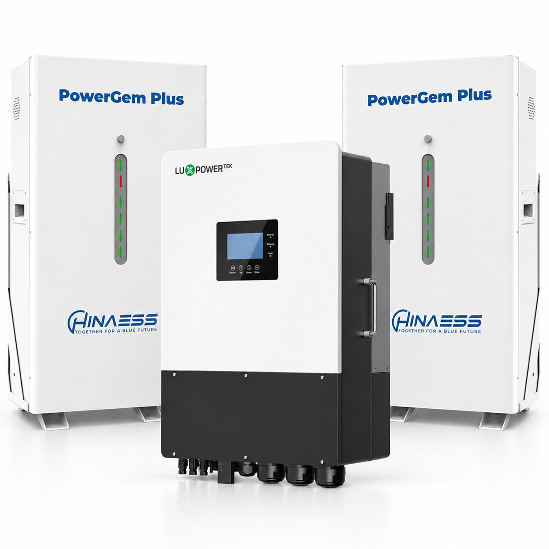 Комплект резервного питания LUXPOWER TriP2-LB-3P 15K с POWERGEM Plus — фото 1 из 4