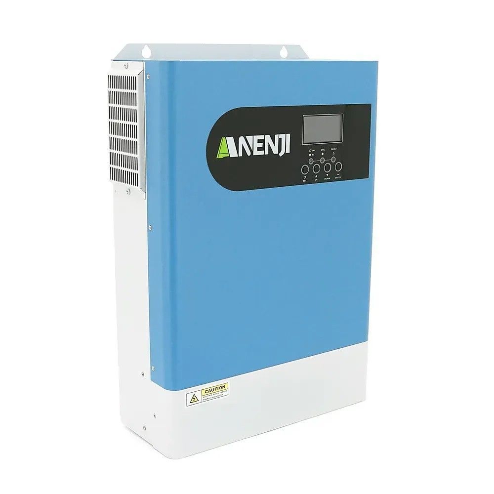 Комплект резервного питания 6,2 кВт / 5,12 кВт·ч: инвертор ANENJI ANJ-HHP-II-6.2KP-WIFI (параллель) + аккумулятор LiFePO4 Li-TIME 51,2V 100Ah — фото 1 из 4