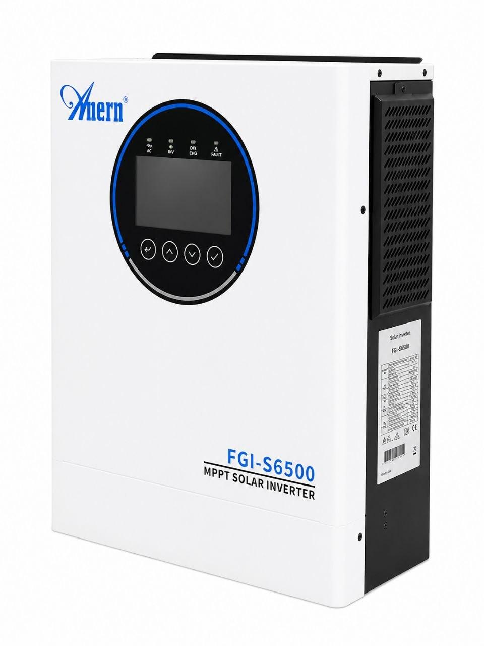 Гібридний інвертор ANERN AN-FGI-S6500 на 6500 Вт для резервного живлення — фото 1 из 3