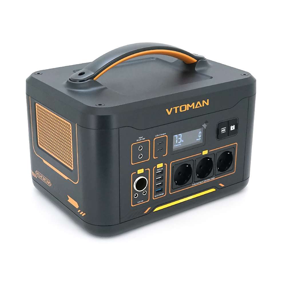 VTOMAN Jump 1500X — портативна зарядна станція 828 Вт·год / 1500 Вт — фото 1 из 6