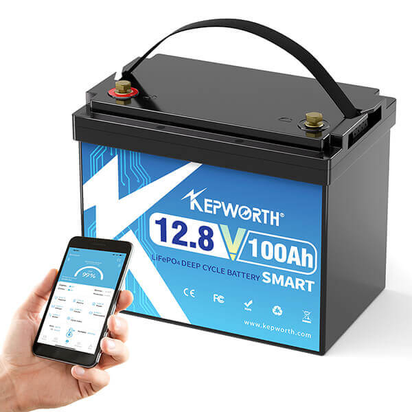 Акумулятор LiFePO4 Kepworth KW-12-100-mini 12,8 В 100 А·год — фото 1 з 4