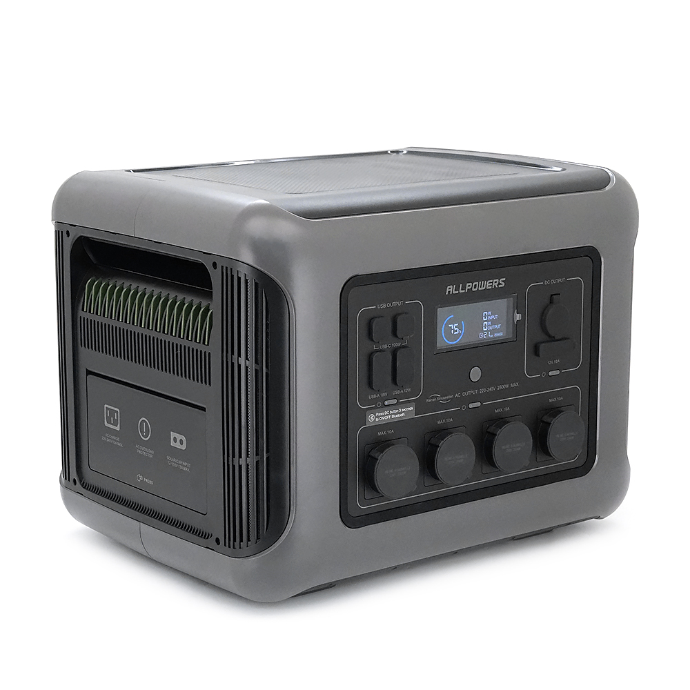 ALLPOWERS R2500 — портативна зарядна станція 2016 Вт·год / 2500 Вт — фото 1 из 8