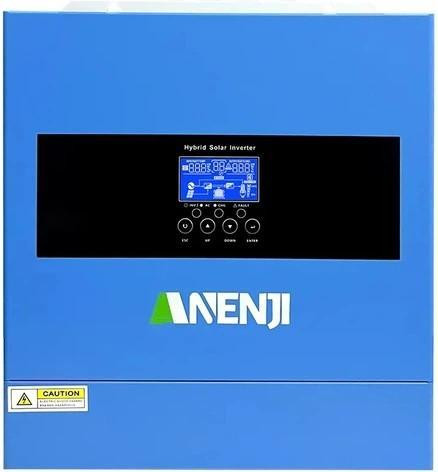 Гібридний інвертор ANENJI ANJ-4200W-24V-WIFI для сонячних систем — фото 1 з 3