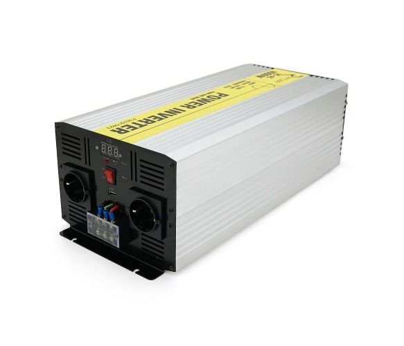 Инвертор напряжения RITAR RSC-5000 - чистая синусоида, 12/220 В, 5000 Вт — фото 1 из 2