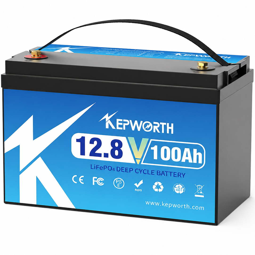 Акумулятор Kepworth LiFePO4 12V 100Ah 1280 Вт·год — фото 1 з 4