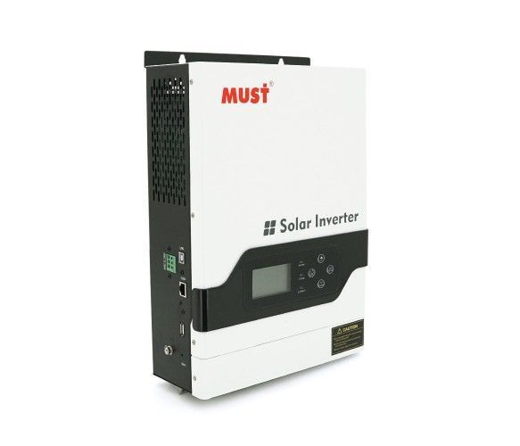 Комплект резервного питания 3,2 кВт / 2,56 кВт·ч: инвертор MUST PV18-3224VPM II + 2 аккумулятора LiFePO4 Eco-Worthy 12,8V 100Ah BT — фото 1 из 4