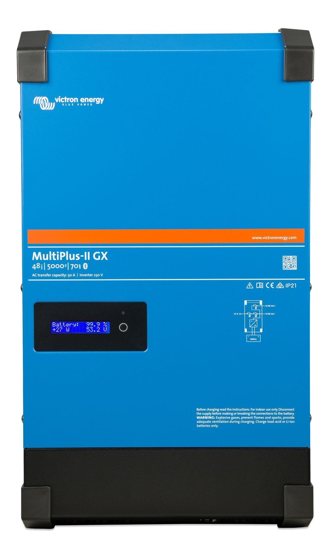 Гібридний інвертор Victron Energy MultiPlus-II 48/5000/70-50 GX