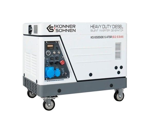 Konner&Sohnen 6500iDE S ATSR - инверторный дизельный генератор 6 кВт — фото 1 из 4