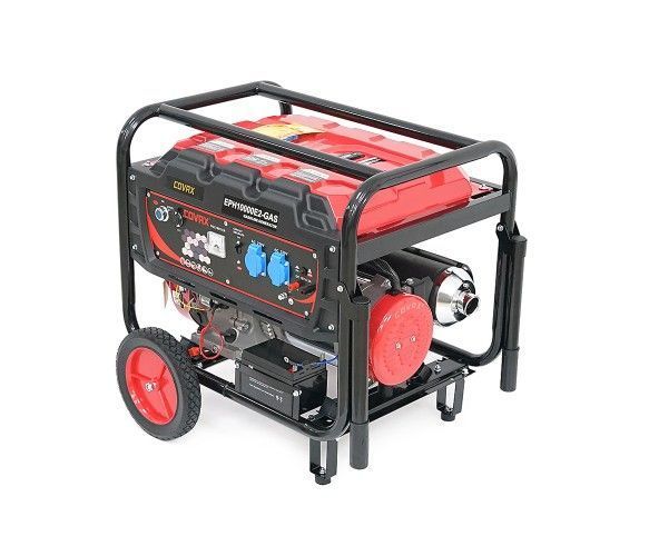COVAX EPH10000E2-GAS - газобензиновый (бензин/газ) генератор 7 кВт — фото 1 из 4