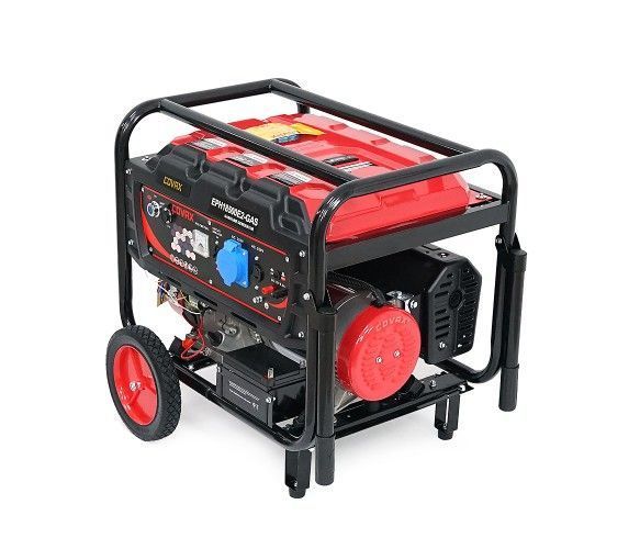 COVAX EPH18500E2-GAS - газобензиновый (бензин/газ) генератор 9 кВт — фото 1 из 4