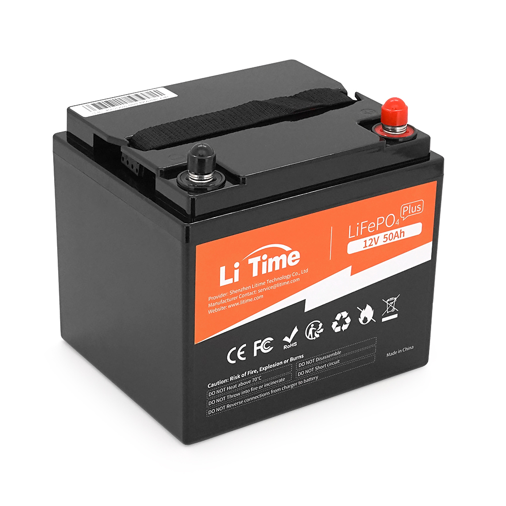 Li-TIME 12,8 В 50 А·год BASIC — акумуляторна батарея LiFePO4 0,64 кВт·год — фото 1 из 4