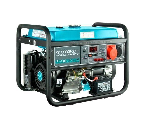 Konner&Sohnen KS 10000E-3 ATS - бензиновый генератор 7,5 кВт, трехфазный — фото 1 из 4