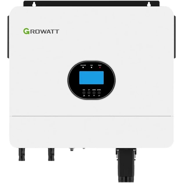 Автономний однофазний інвертор Growatt SPF 6000 ES Plus — фото 1 з 4