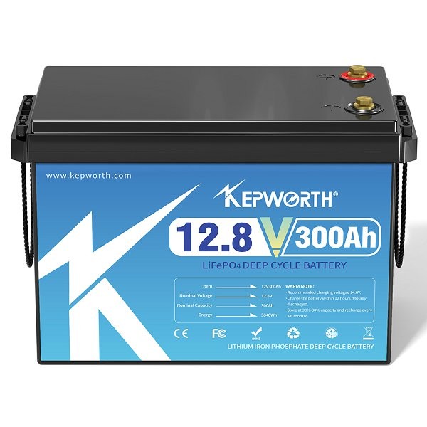 Акумулятор LiFePO4 Kepworth 12V 300Ah для резервного живлення — фото 1 з 4