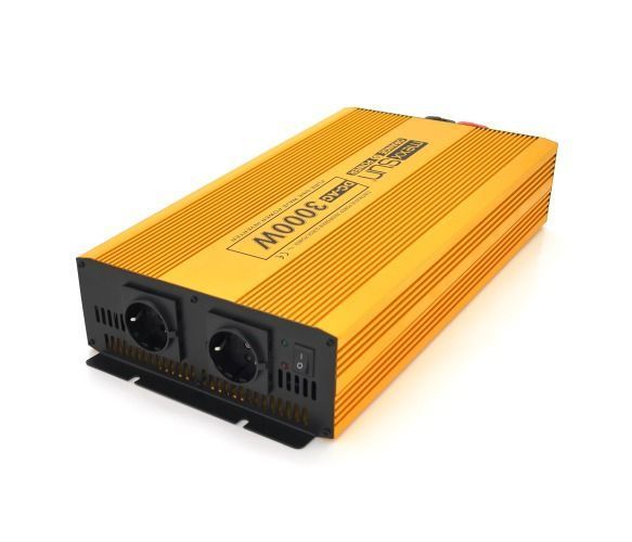 Инвертор напряжения Mexxsun MXSPSW-3000 - чистая синусоида, 12/220 В, 3000 Вт — фото 1 из 2