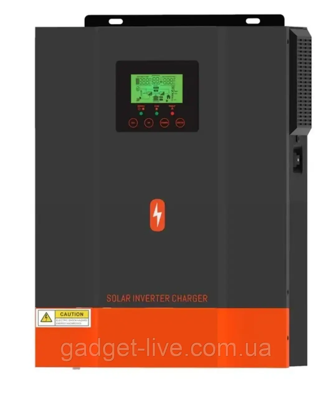 Гібридний інвертор PowMr 12V 1000 Вт 220 В
