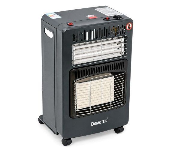 Газово-електричний обігрівач Domotec MS-6607 - 4,2 кВт, 3 режими — фото 1 з 4