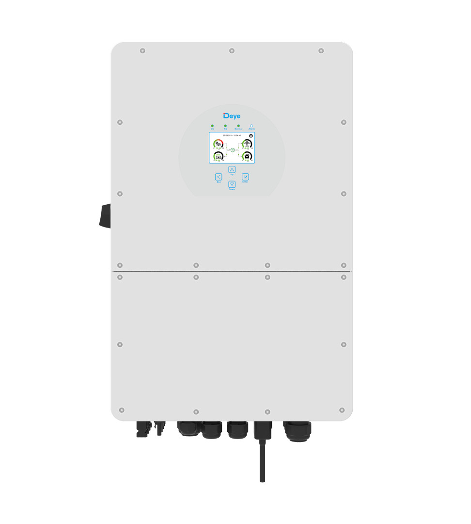 Трифазний гібридний інвертор Deye SUN-10K-SG01HP3-EU-AM2 на 10 кВт — фото 1 из 4