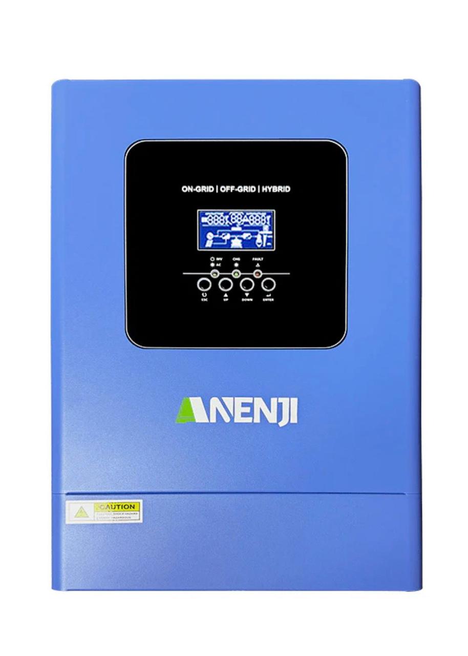 Гібридний сонячний інвертор ANENJI 6.2KW 48V MPPT для резервного живлення