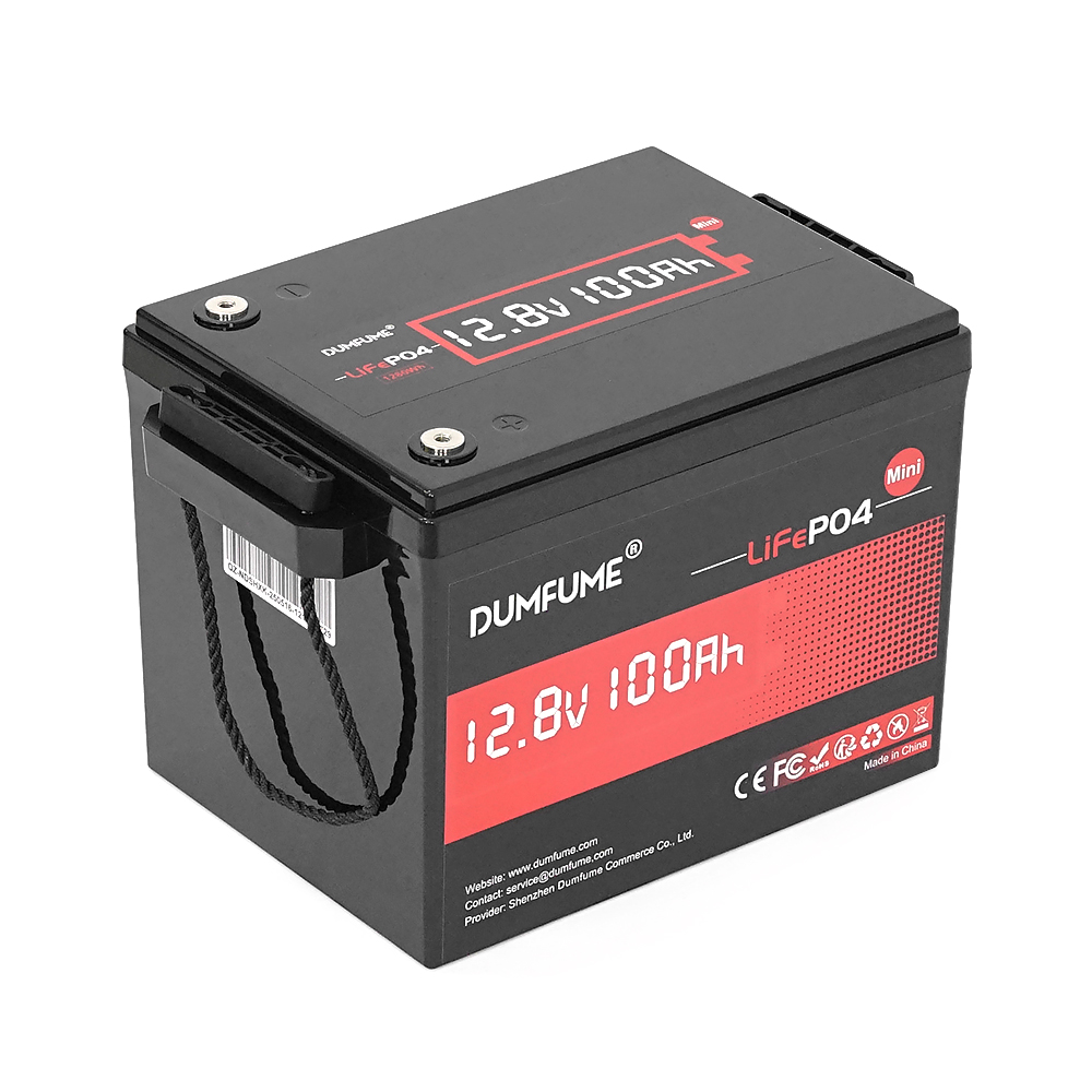 Dumfume Mini Max 12,8 В 100 А·год — акумуляторна батарея LiFePO4 1,28 кВт·год — фото 1 з 3