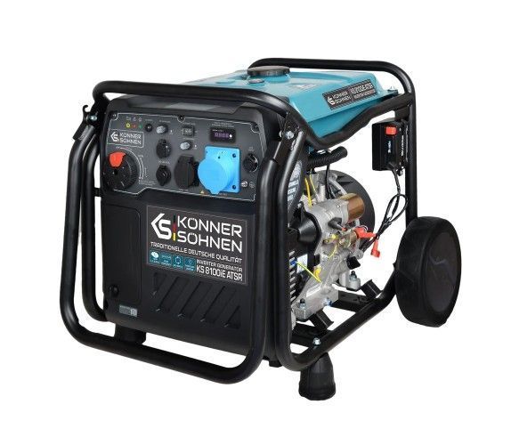 Konner&Sohnen KS 8100iE ATSR - инверторный бензиновый генератор 8 кВт — фото 1 из 3
