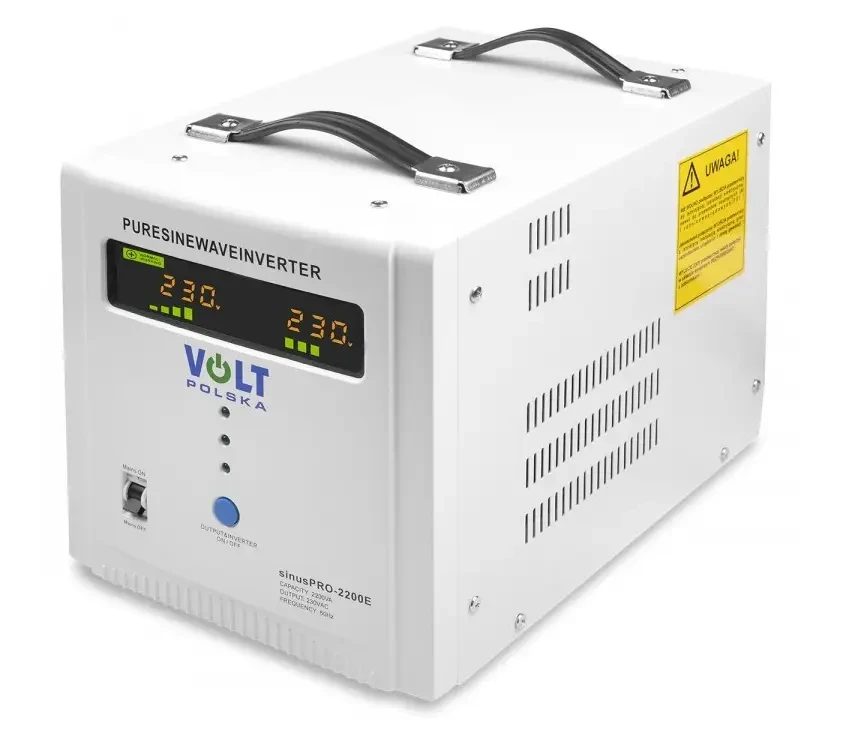 Гібридний інвертор Volt Polska SINUS PRO 2200 E 12/230V — фото 1 из 4